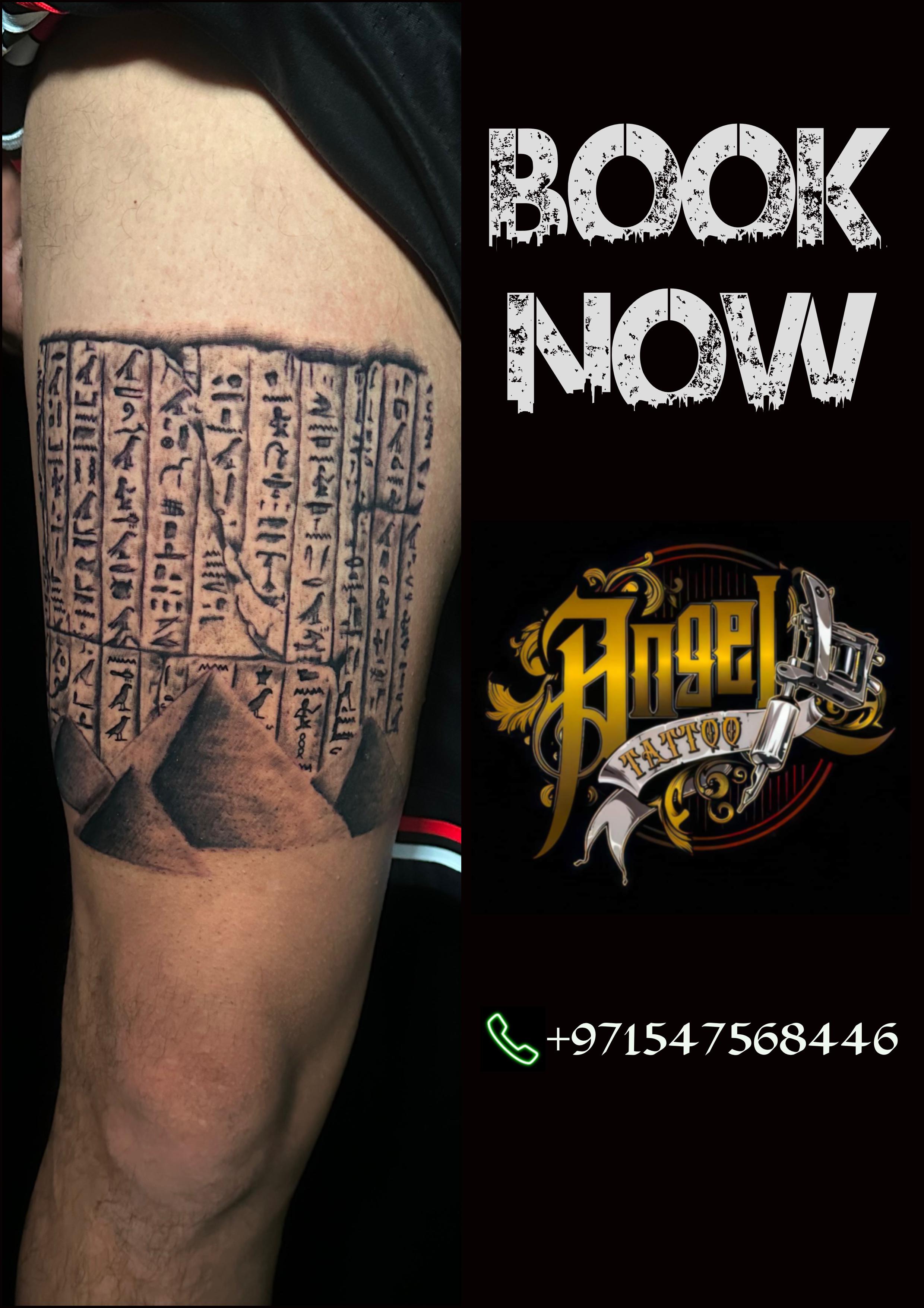 Black and Gray Tatto